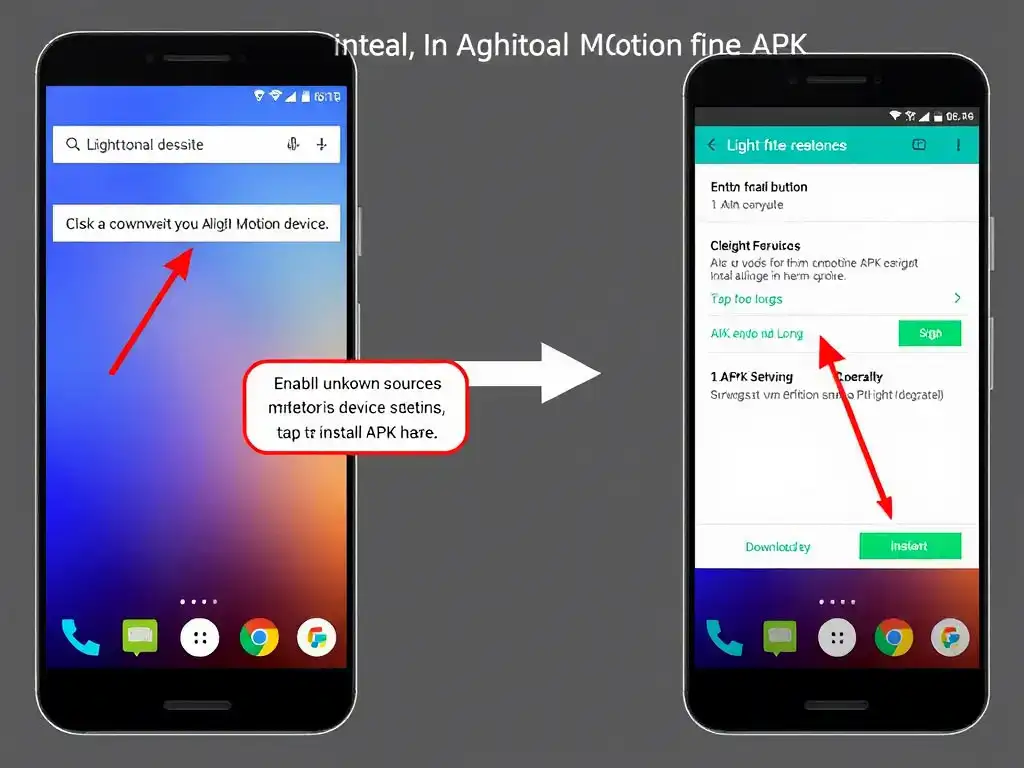 install alight motion mod apk